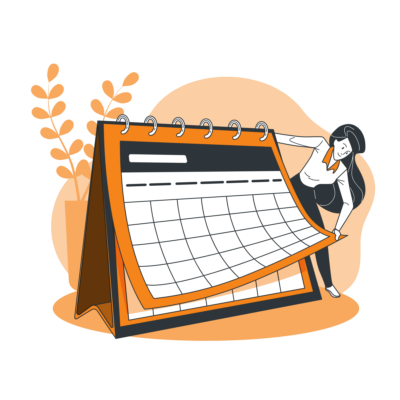 datas previamente definidas